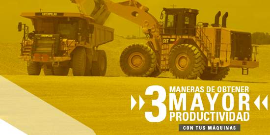 3 maneras de obtener mayor productividad con tus máquinas