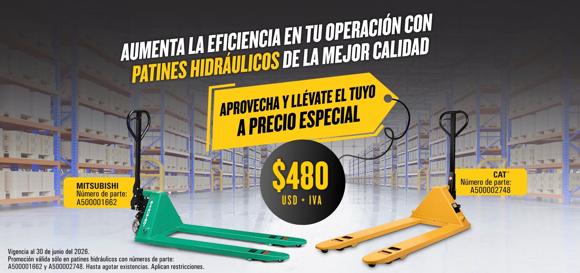 Llévate tu Patín Hidráulico a Precio Especial